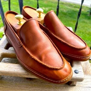 Allen Edmonds Men's Wilder Venetian Loafer size 11D Soft Rusty Brown Leather